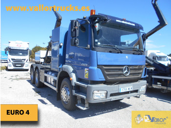 Hook-lift sunkvežimis, Sunkvežimis su kranu MERCEDES-BENZ AXOR 2629: foto 2