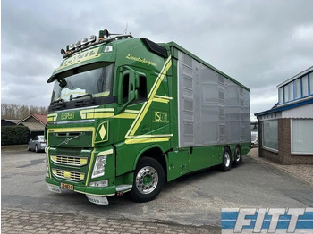 Gyvulių pervežimo sunkvežimis Volvo FH FH 540 6x2 1/2/3 Finkl Livestock -- Water and Ventilation - Lifting roof - Lifting floors + Trailer 1/2/3 Finkl: foto 5