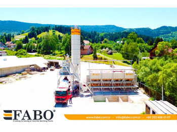 Nauja Betono gamykla FABO SKIP SYSTEM CONCRETE BATCHING PLANT | 110m3/h Capacity | AVAILABLE IN STOCK: foto 3