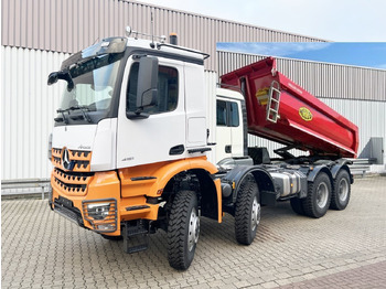 Mercedes-Benz Arocs 4151 AK 8x8/4 Arocs 4151 AK 8x8/4, Grounder, Meiller Stahlmulde 18m³ lizingą Mercedes-Benz Arocs 4151 AK 8x8/4 Arocs 4151 AK 8x8/4, Grounder, Meiller Stahlmulde 18m³: foto 1