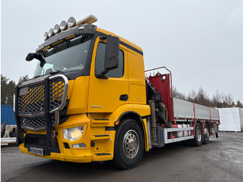 Sunkvežimis su kranu MERCEDES-BENZ Actros