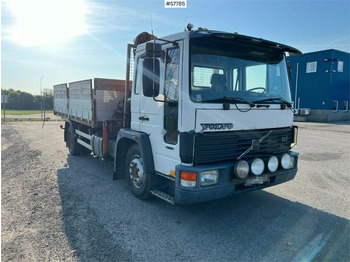 Volvo FL6 truck with crane and tipper lizingą Volvo FL6 truck with crane and tipper: foto 2