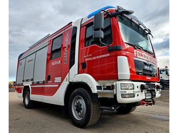 Sunkvežimis MAN TGM 13.290 4x4 BL Feuerwehr  HLF2-LB Gimaex: foto 4