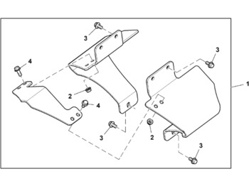 Atsarginės dalys JOHN DEERE