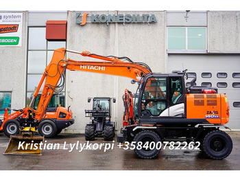 Ratinis ekskavatorius HITACHI ZX140W-6