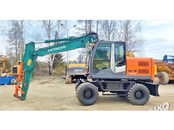 Ratinis ekskavatorius HITACHI ZX140W-3