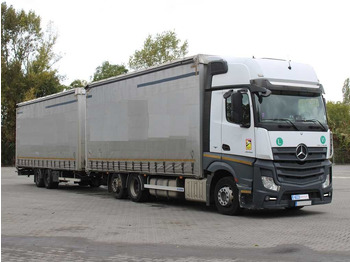 Tentinis sunkvežimis Mercedes-Benz Actros 2542, 6X2, LIFTING AXLE + PANAV TVK18M: foto 2