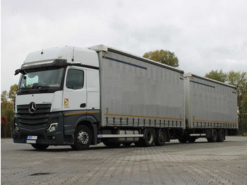 Tentinis sunkvežimis MERCEDES-BENZ Actros 2542