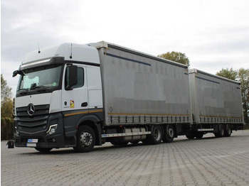 Tentinis sunkvežimis MERCEDES-BENZ Actros 2542