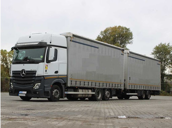 Tentinis sunkvežimis MERCEDES-BENZ Actros 2542