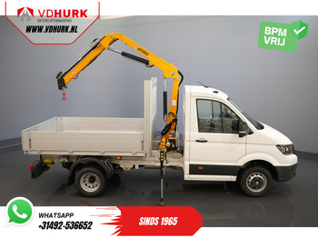 Bortinis automobilis Volkswagen Crafter 50 165 pk Effer 352S Kraan/ Crane/ Kran/ Autokran/ PTO/ Open laadbak/ Dubbel Lucht: foto 5