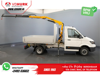 Bortinis automobilis Volkswagen Crafter 50 165 pk Effer 352S Kraan/ Crane/ Kran/ Autokran/ PTO/ Open laadbak/ Dubbel Lucht: foto 2