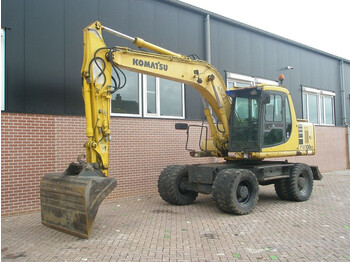 Ratinis ekskavatorius KOMATSU PW130