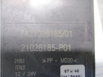 Elektros sistema Volvo 21026185/7421026185 CONTROL UNIT: foto 2