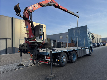 Sunkvežimis su kranu Volvo FH460, HMF 1244 Skip loading platform: foto 3