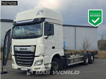 Konteineris-vežimus/ Sukeisti kūną sunkvežimis DAF XF 480