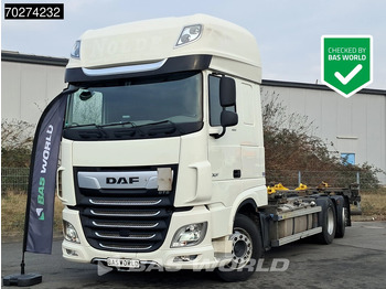 Konteineris-vežimus/ Sukeisti kūną sunkvežimis DAF XF 480