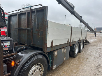 Sunkvežimis su kranu Scania R480 8x2 // Hiab Hi-Duo 244 // Hydraulic ramp: foto 5