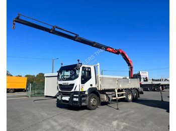 Platforminis/ Bortinis sunkvežimis IVECO Stralis 400