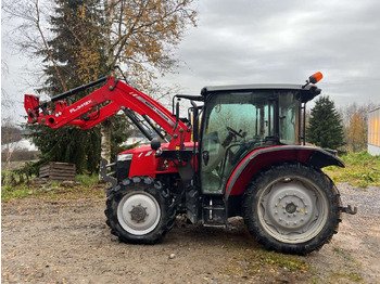 Traktorius 2019 Traktor Massey Ferguson 4709 med laster og sprøytehjul: foto 5