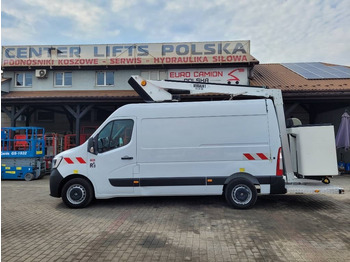 Autobokštelio VERSALIFT ETL-32-125 Renault Master 12,5 m bcuket truck boom: foto 3