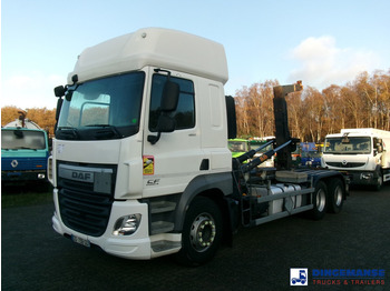 DAF CF 460 6x2 Euro 6 Hyva container hook 20 t lizingą DAF CF 460 6x2 Euro 6 Hyva container hook 20 t: foto 1