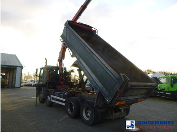 Sunkvežimis su kranu Mercedes-Benz Axor 3236 8x4 RHD tipper + Hiab 1283 DK-2 Duo: foto 3