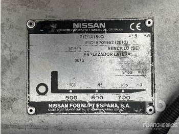 Šakinis krautuvas NISSAN P1D1A15LQ GLP: foto 5