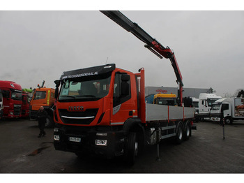 Sunkvežimis su kranu Iveco Stralis 420 + 6x2 + FASSI F185 + EURO 6 + LOW KM + REMOTE: foto 2