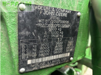 Traktorius John Deere 7r 350: foto 5