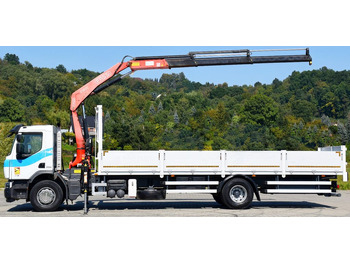 Sunkvežimis su kranu, Platforminis/ Bortinis sunkvežimis Renault Premium 310 DXI* FASSI F130AC.23+FUNK* TOP: foto 5