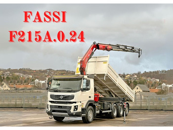 Sunkvežimis su kranu VOLVO FMX 450