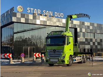 Sunkvežimis su kranu MERCEDES-BENZ Actros