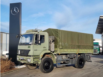 Tentinis sunkvežimis Mercedes-Benz Axor 1829 A 4x4 Pritsche/Plane 10 Stück: foto 3