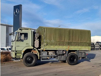 Tentinis sunkvežimis Mercedes-Benz Axor 1829 A 4x4 Pritsche/Plane 10 Stück: foto 5