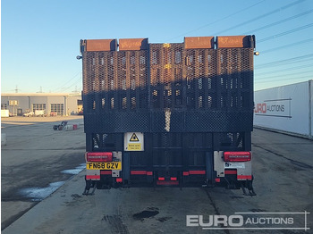 Platforminis/ Bortinis sunkvežimis pervežimui sunkiosios technikos DAF CF340: foto 4