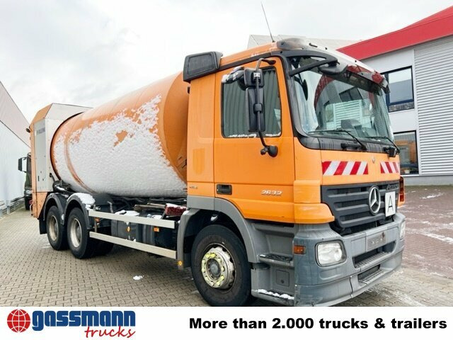 Šiukšliavežis pervežimui šiukšlių Mercedes-Benz Actros 2632/41 6x4, FAUN Rotopress 520,: foto 9