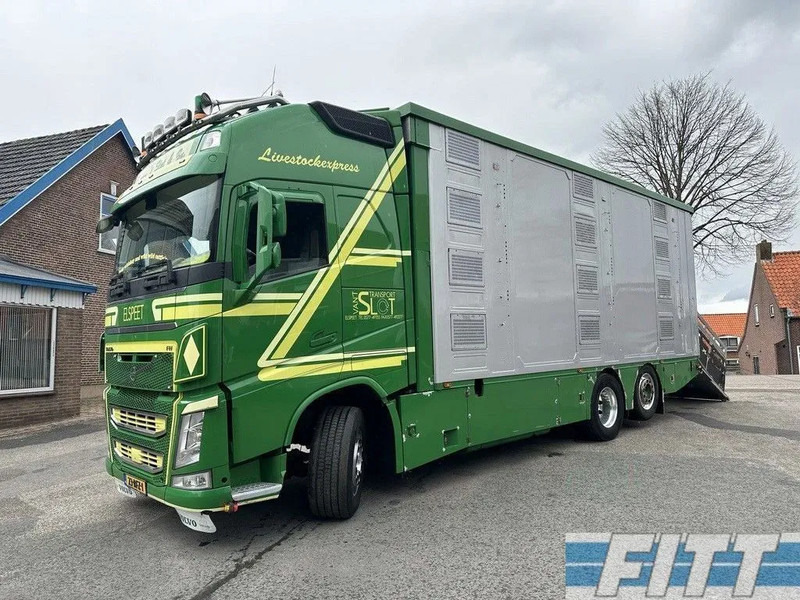 Gyvulių pervežimo sunkvežimis Volvo FH FH 540 6x2 1/2/3 Finkl Livestock -- Water and Ventilation - Lifting roof - Lifting floors + Trailer 1/2/3 Finkl: foto 8