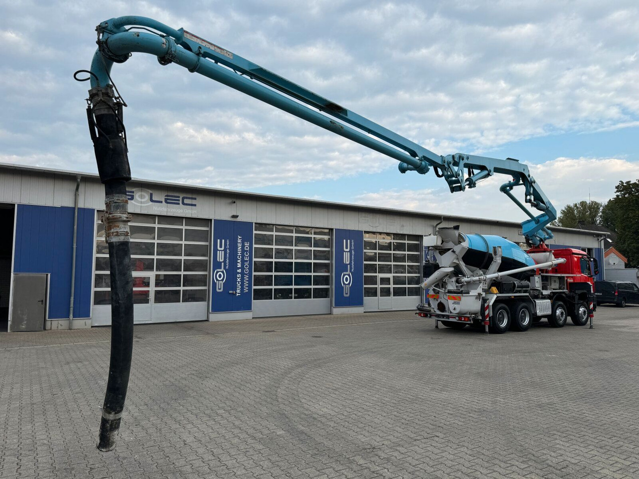 Nauja Betonvežis su siurbliu Mercedes-Benz AROCS 3243 8x4 Euro 6 Pumi Putzmeister TMM 24-3: foto 7