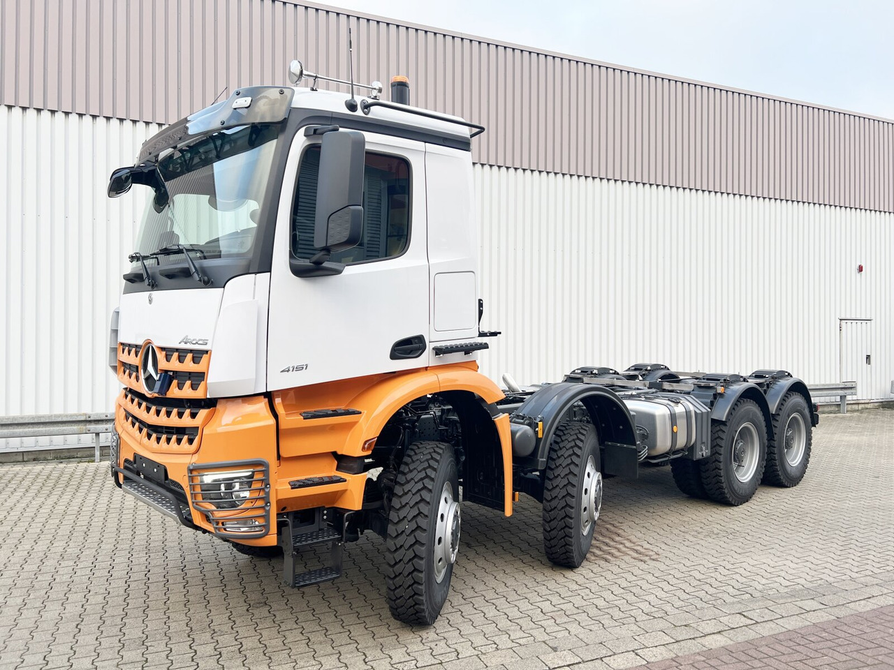 Mercedes-Benz Arocs 4151 AK 8x8/4 Arocs 4151 AK 8x8/4, Grounder, Meiller Stahlmulde 18m³ lizingą Mercedes-Benz Arocs 4151 AK 8x8/4 Arocs 4151 AK 8x8/4, Grounder, Meiller Stahlmulde 18m³: foto 8