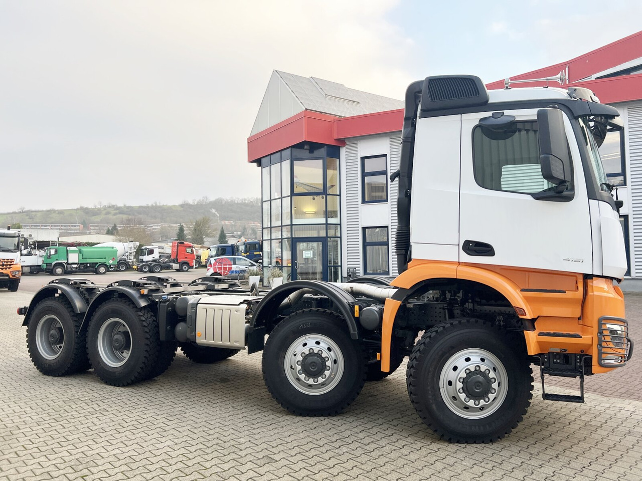 Mercedes-Benz Arocs 4151 AK 8x8/4 Arocs 4151 AK 8x8/4, Grounder, Meiller Stahlmulde 18m³ lizingą Mercedes-Benz Arocs 4151 AK 8x8/4 Arocs 4151 AK 8x8/4, Grounder, Meiller Stahlmulde 18m³: foto 10