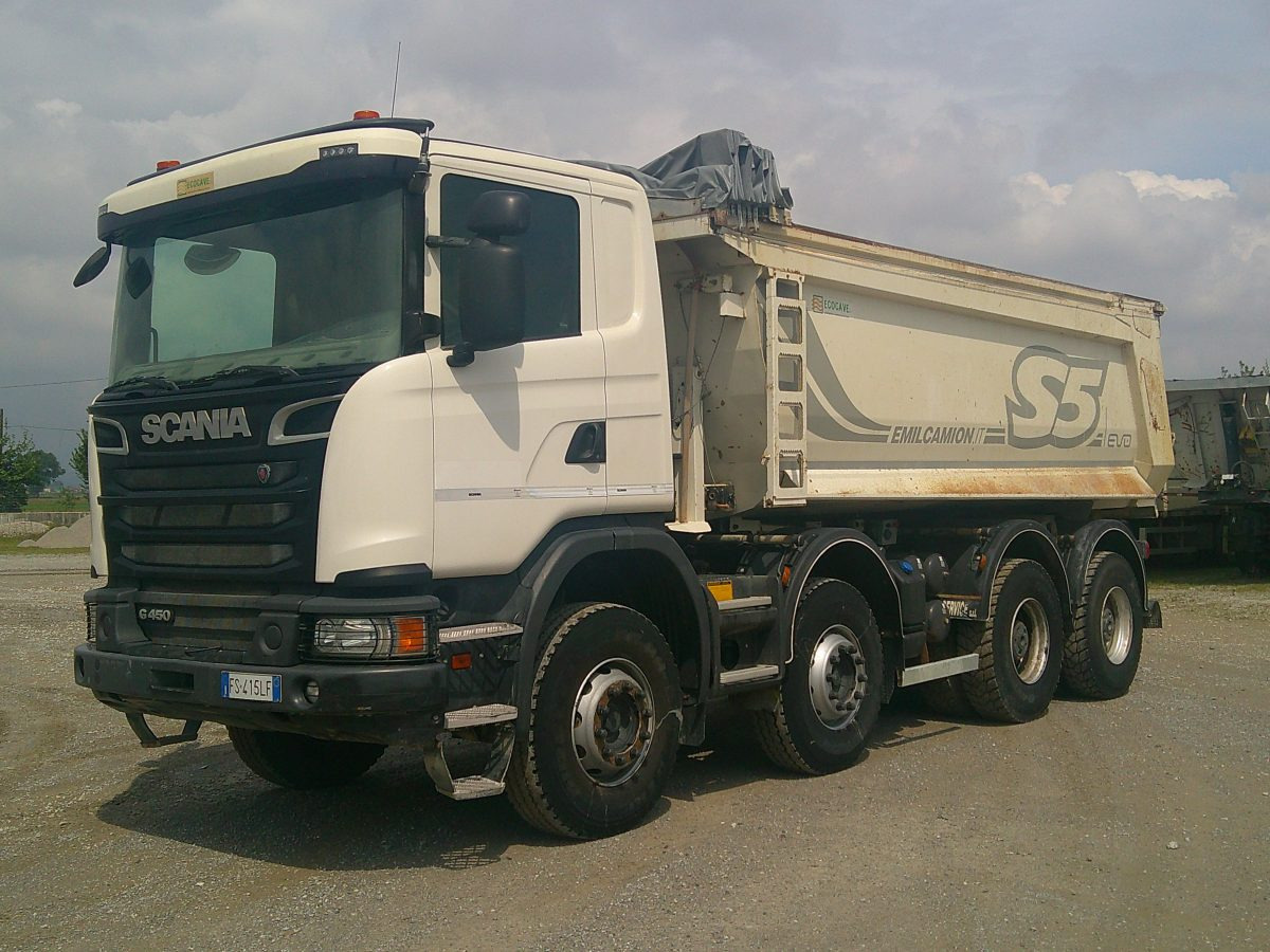Savivartis sunkvežimis SCANIA G450: foto 1
