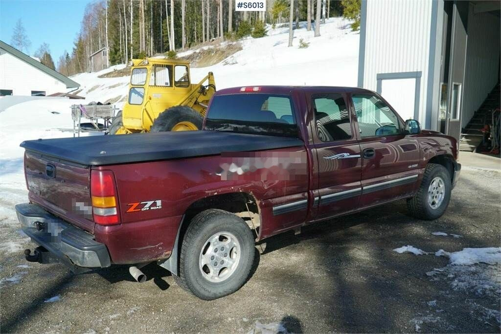 Furgonas sunkvežimis Chevrolet 1500 Silverado: foto 9