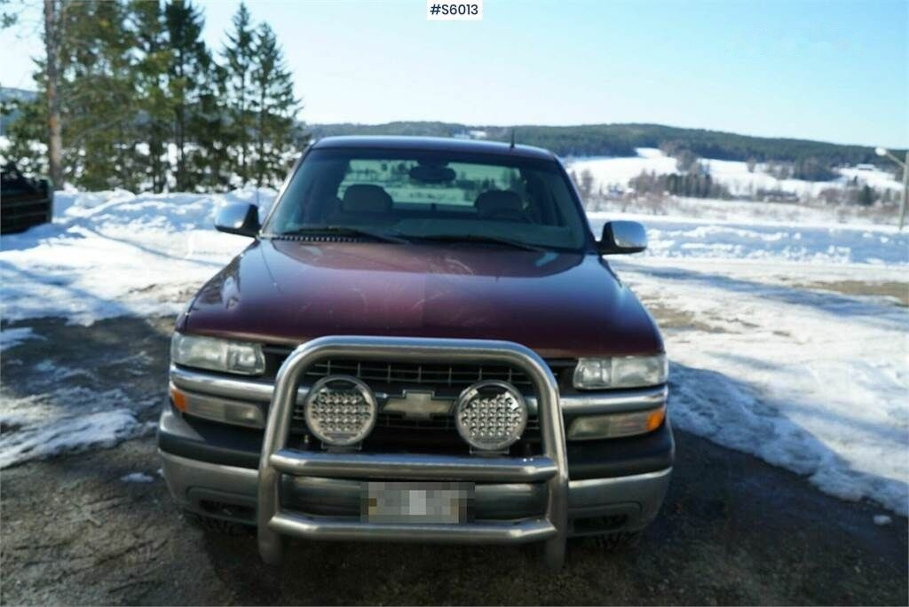 Furgonas sunkvežimis Chevrolet 1500 Silverado: foto 10