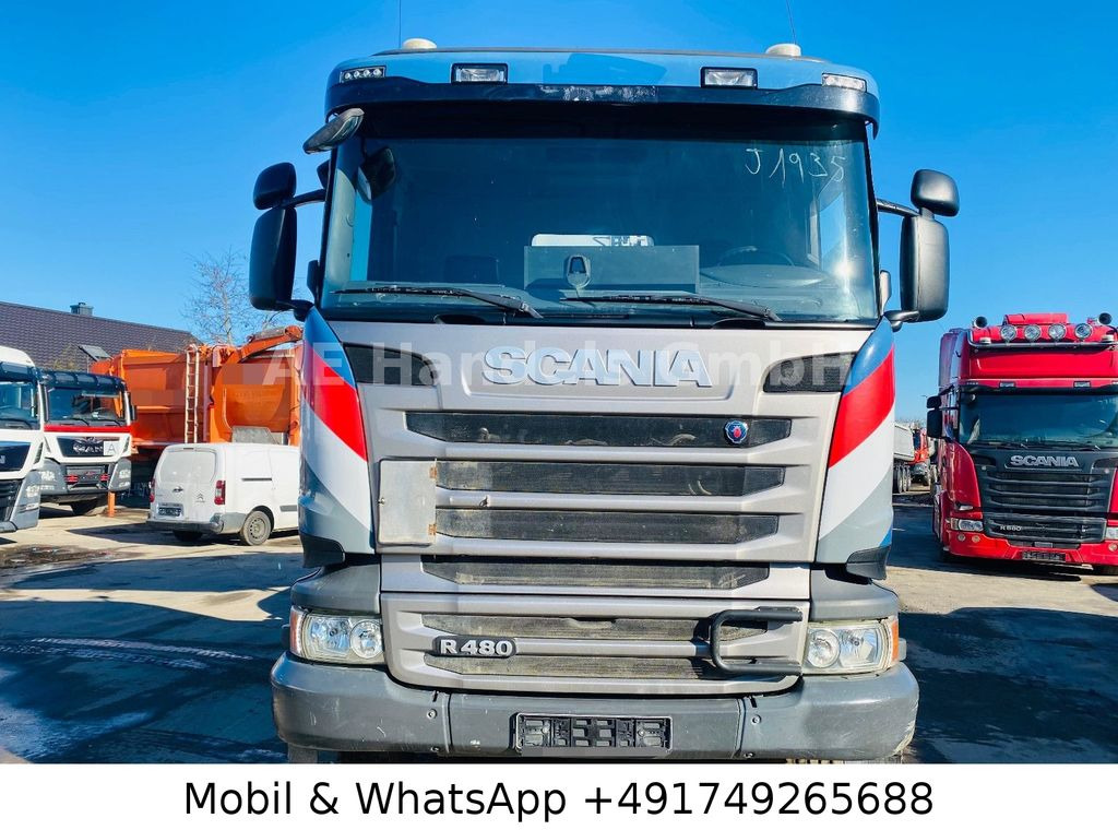 Savivartis sunkvežimis Scania R480 BB 6x4 Dautel*Retarder/Bordmatik/10m³/Alcoa: foto 7