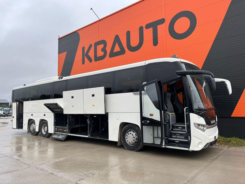 Scania K 450 6x2*4 Interlink 55 SEATS / AC / AUXILIARY HEATING / WHEELCHAIR LIFT / WC lizingą Scania K 450 6x2*4 Interlink 55 SEATS / AC / AUXILIARY HEATING / WHEELCHAIR LIFT / WC: foto 9