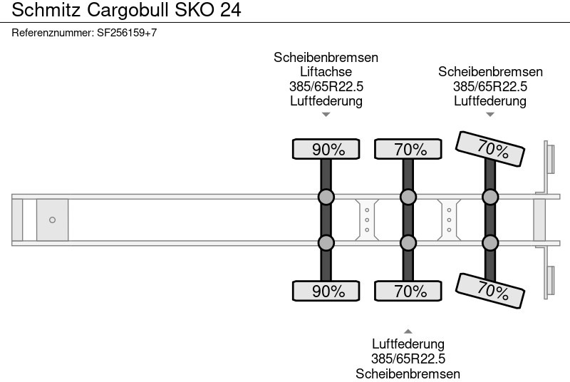 Furgonas puspriekabė Schmitz Cargobull SKO 24: foto 10