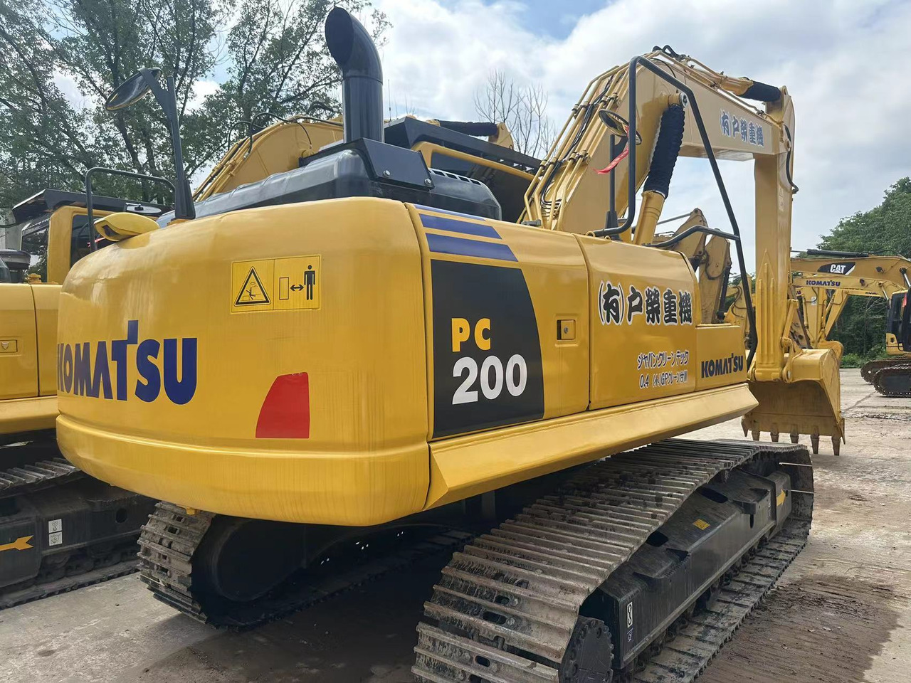 Vikšrinis ekskavatorius Komatsu PC 200-8 N1 KOMATSU PC200-8N1: foto 7