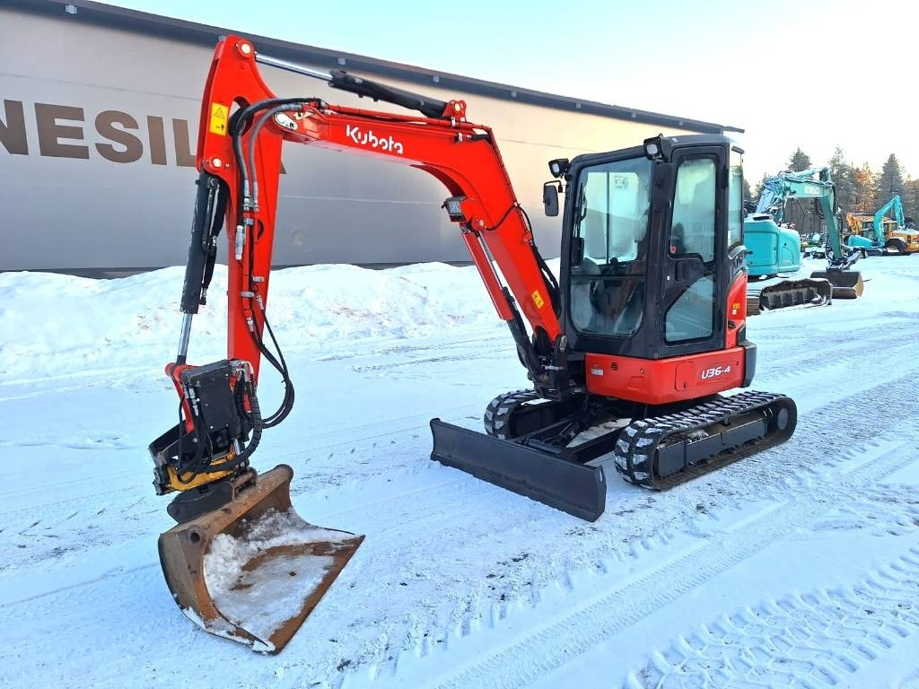 Mini ekskavatorius Kubota U36-4 PYÖRITTÄJÄLLÄ: foto 8