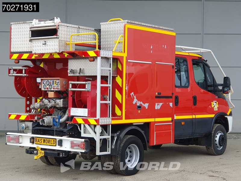 Greitosios pagalbos automobilis Iveco Daily 70C17 4x4 Achleitner Firetruck Brandweerwagen AWD Allrad Camper 1200liter Airco Dubbel cabine Trekhaak Cruise control: foto 6